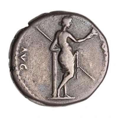 Cistophorus - Domitia VENVS AVG; Venus back