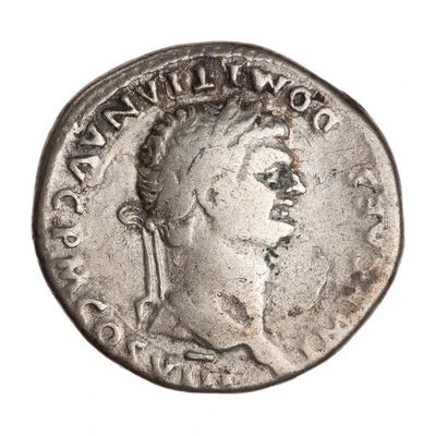 Cistophorus - Domitian CAPIT RESTIT; Juno, Jupiter, and Minerva front