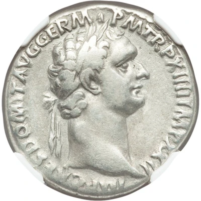 Cistophorus - Domitian COS XVII CENS P P P G front