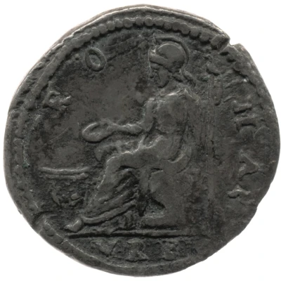 Cistophorus - Septimius Severus VRB[I] ROMAE; Roma back