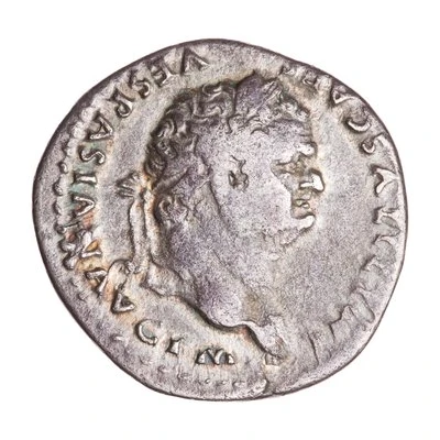 Cistophorus - Titus CAPIT RESTIT; Juno, Jupiter, and Minerva front