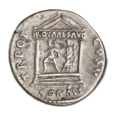 Cistophorus - Trajan COM ASIA; Fortuna back