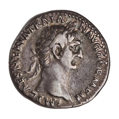Cistophorus - Trajan TR POT COS II; Diana of Perge front