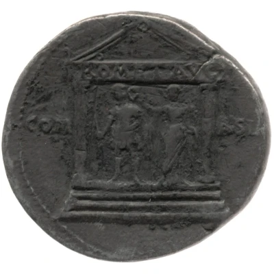Cistophorus - Vespasian and Augustus COM ASIA; Roma back