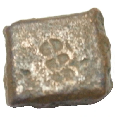 Copper Karshapana 340 BC - 181 BC back