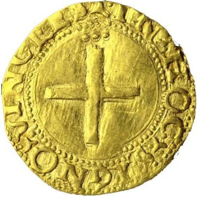 Cruzado "8 castles"- João III 3rd type, Lisbon ND back