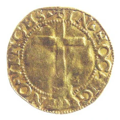 Cruzado Calvario - João III 2nd type, Lisbon ND back