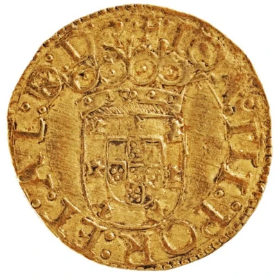 Cruzado Calvario "Pearly circle on rev." - João III 2nd type, Lisbon ND front