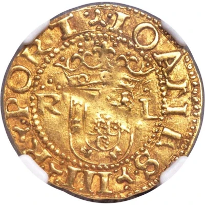 Cruzado "R-L, 7 castles" - João III 3rd type, Lisbon ND front