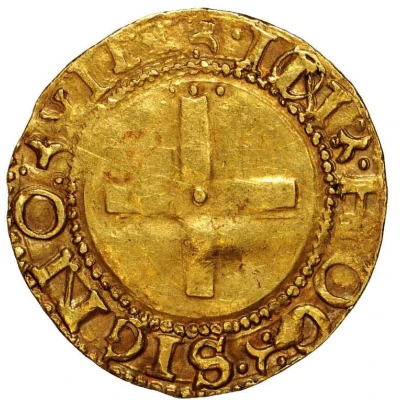 Cruzado "R-L, 8 castles"- João III 3rd type, Lisbon ND back