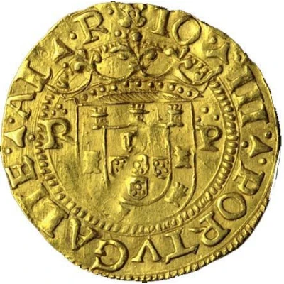 Cruzado "R-P, 7 castles" - João III 3rd type, Porto ND front