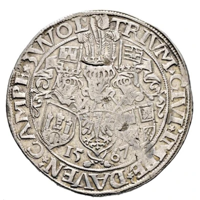 Daalder "Arendrijksdaalder" - Maximilian II front