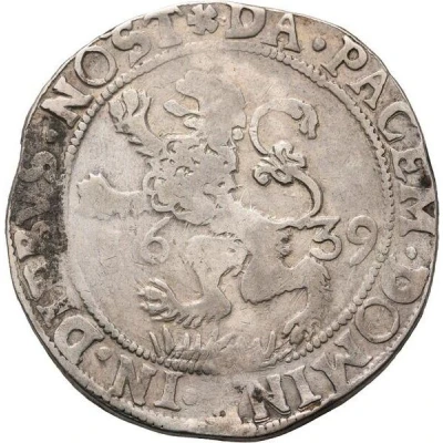 Daalder "Leeuwendaalder" Lion without shield divides date back