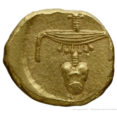 Daric - Nectanebo II 360 BC - 343 BC front