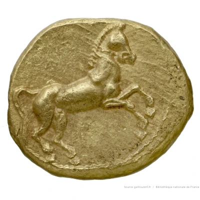 Daric - Nectanebo II 360 BC - 343 BC back