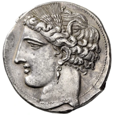 Decadrachm 264 BC - 241 BC front