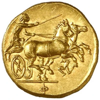 Dekadrachm - Agathokles 295 BC - 289 BC back