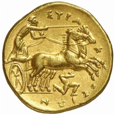 Dekadrachm - Agathokles 317 BC - 289 BC back