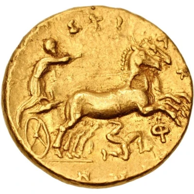 Dekadrachm - Agathokles 317 BC - 310 BC back