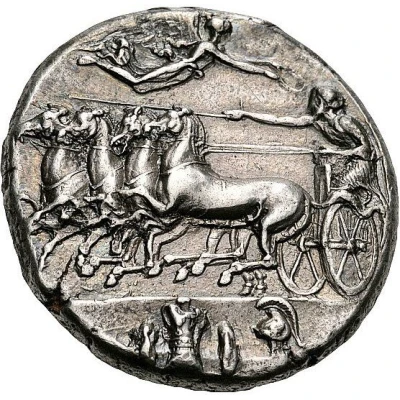 Dekadrachm - Dionysios I 400 BC - 390 BC front