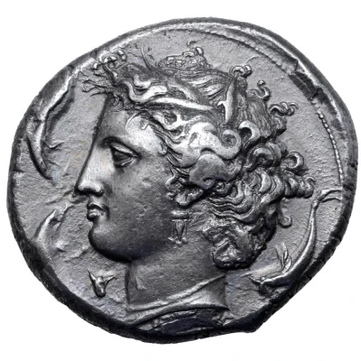 Dekadrachm - Dionysius I 405 BC - 370 BC back