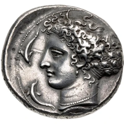 Dekadrachm - Dionysius I 405 BC - 400 BC back