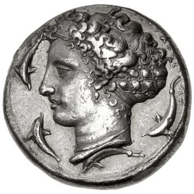 Dekadrachm - Dionysius I 404 BC - 400 BC back