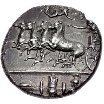 Dekadrachm - Dionysius I 404 BC - 390 BC front