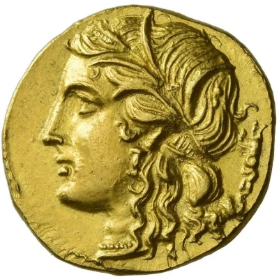 Dekadrachm - Hieron II 217 BC - 214 BC front