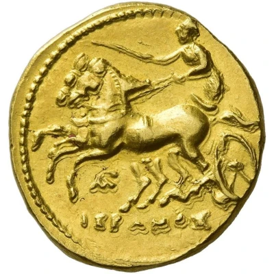 Dekadrachm - Hieron II 217 BC - 214 BC back