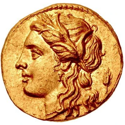 Dekadrachm - Hieron II 275 BC - 215 BC front