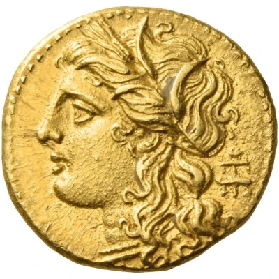 Dekadrachm - Hieron II 217 BC - 214 BC front