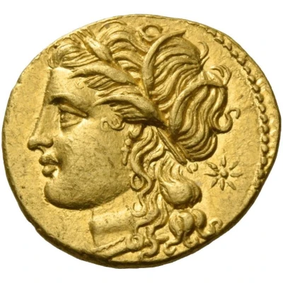 Dekadrachm - Hieron II 217 BC - 214 BC front