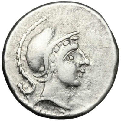 Denarius - Albinus Bruti Imitation of Denarius of Roman Republic 48 BC front