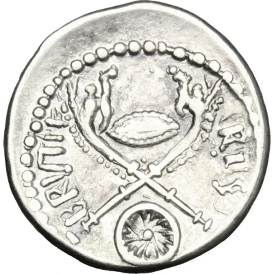 Denarius - Albinus Bruti Imitation of Denarius of Roman Republic 48 BC back