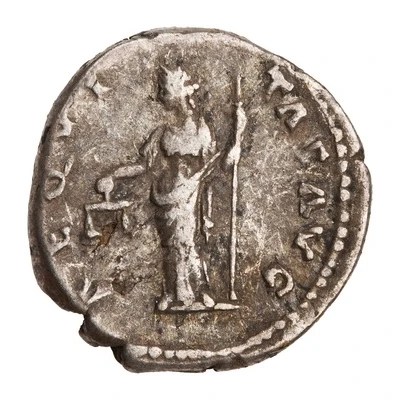 Denarius - Antoninus Pius AEQVITAS AVG; Aequitas back