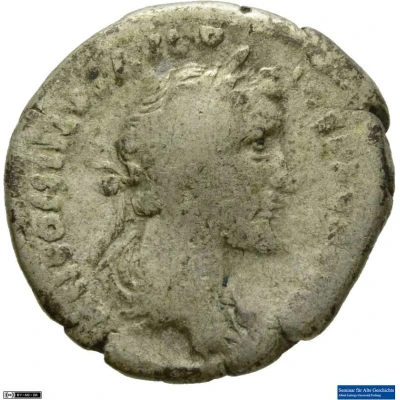 Denarius - Antoninus Pius ANNONA AVG front