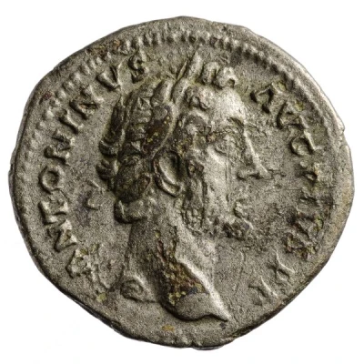 Denarius - Antoninus Pius ANNONA AVG front