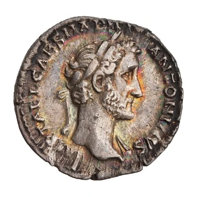 Denarius - Antoninus Pius AVG PIVS P M TR P COS DES II; Aequitas front
