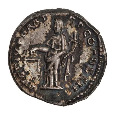 Denarius - Antoninus Pius AVG PIVS P M TR P COS DES II; Aequitas back