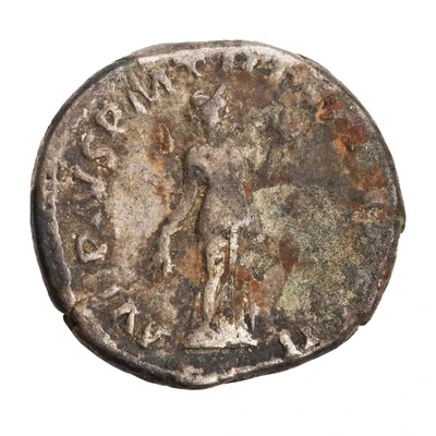 Denarius - Antoninus Pius AVG PIVS P M TR P COS DES II; Fides back