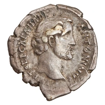 Denarius - Antoninus Pius AVG PIVS P M TR P COS II; Fides front