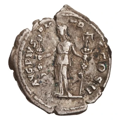 Denarius - Antoninus Pius AVG PIVS P M TR P COS II; Fides back