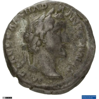 Denarius - Antoninus Pius AVG PIVS P M TR P COS II; Pax front
