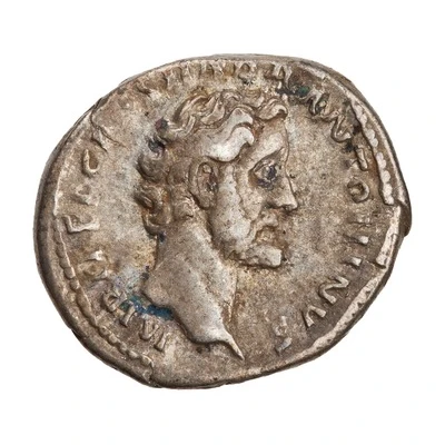 Denarius - Antoninus Pius AVG PIVS P M TR P COS II; Victory front