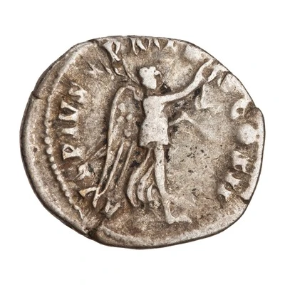 Denarius - Antoninus Pius AVG PIVS P M TR P COS II; Victory back