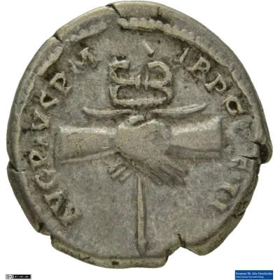 Denarius - Antoninus Pius AVG PIVS P M TR P COS II back