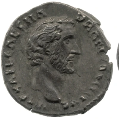 Denarius - Antoninus Pius AVG PIVS P M TR P COS II front