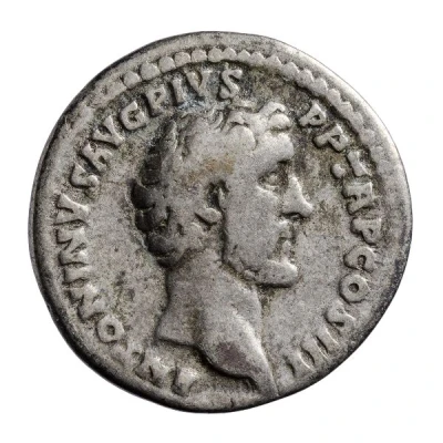 Denarius - Antoninus Pius CLEMENTIA AVG; Clementia front