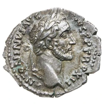 Denarius - Antoninus Pius COS IIII; Aequitas front